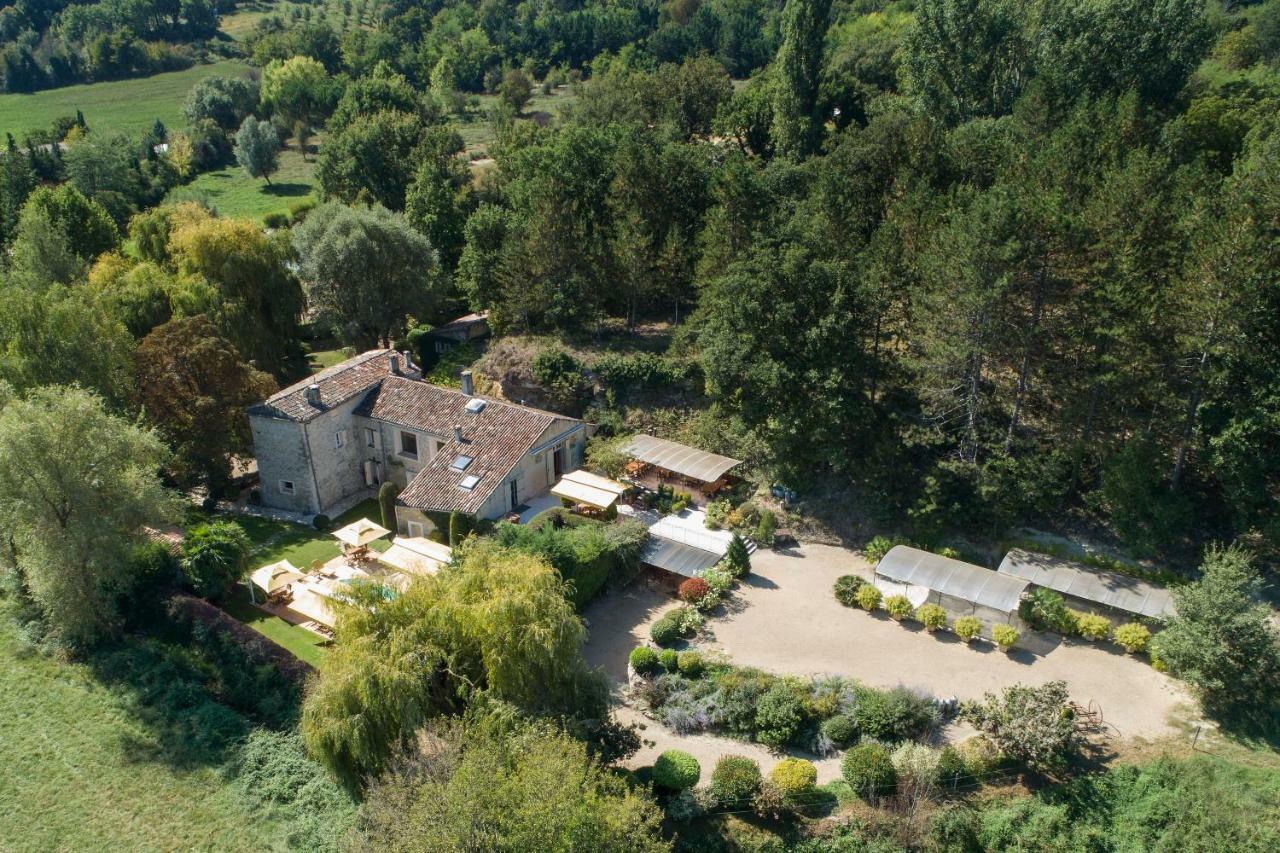 La Campagne St Lazare - Restaurant Chambres d'Hôtes Piscine&SPA Forcalquier Exterior foto